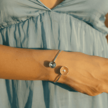 Carica l'immagine nel visualizzatore di Gallery, Bracciale contrariè Venere con perla