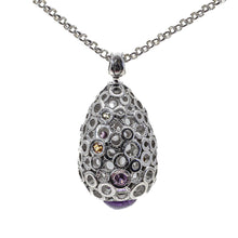 Carica l'immagine nel visualizzatore di Gallery, Collana con Pendente Ovetto Bollicine