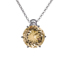 Carica l'immagine nel visualizzatore di Gallery, Collana con Pendente Iris Solitario