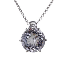 Carica l'immagine nel visualizzatore di Gallery, Collana con Pendente Iris Solitario