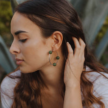 Carica l'immagine nel visualizzatore di Gallery, orecchini ad anello argento