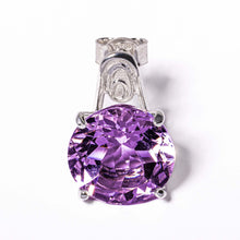 Carica l'immagine nel visualizzatore di Gallery, Orecchini Iris Solitario con Quarzi naturali