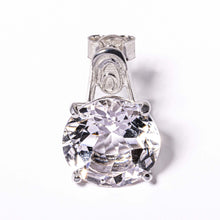 Carica l'immagine nel visualizzatore di Gallery, Orecchini Iris Solitario con Quarzi naturali