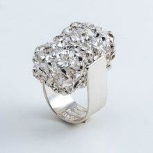 Carica l'immagine nel visualizzatore di Gallery, Anello Intreccio Rettangolare