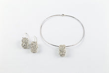 Carica l'immagine nel visualizzatore di Gallery, Orecchini Intreccio Rettangolari