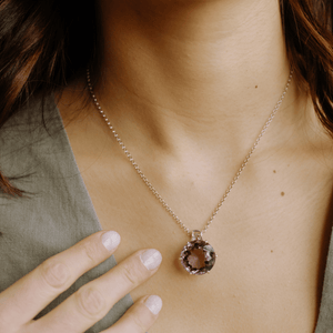 Collana con Pendente Iris Solitario