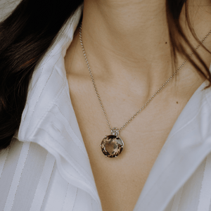 Collana con Pendente Iris Solitario